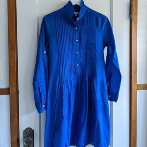 Gap Royal Blue Shirt dress